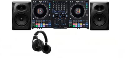 Pioneer/RANE/AlphaTheta  DJ Packages Bundle New (1x) RANE PERFORMER Advanced (2x) Pioneer VM-80 8 active monitor speaker& (1x) AlphaTheta HDJ-F10